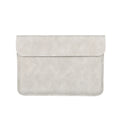 13/14/15 Inch Slim Waterproof PU Leather Laptop Sleeve Bag Messenger Business Computer Case for Macbook Air Pro