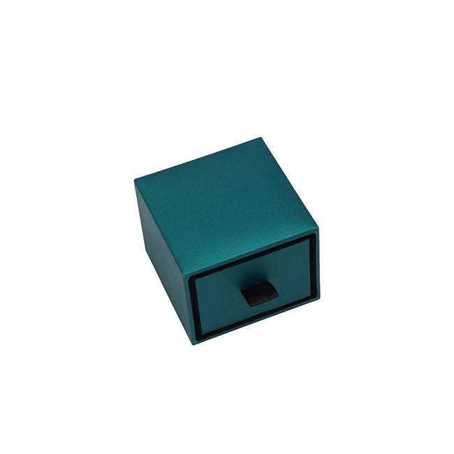 Shangliang Customized Logo Small Size Leather Clamshell Jewelry Storage Watchbox with Fleece Lining Eco-Friendly Luxury Gift Box