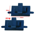Various Color Rectangle Metal Bag Twist Lock Hardware Handbag Turn Lock