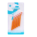 Efficient Interdental Brush Angle for Adults Children Plaque Remover Dental Flosser Small Gaps Effective Teeth Cleaning