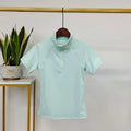 Summer Light Green Popular Horse Riding Base Layer Performance Short Sleeve T-Shirt Nylon Equestrian Clothing