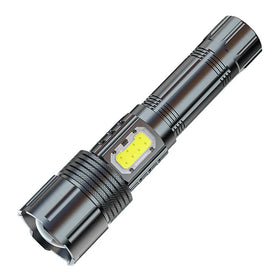 High Lumen Usb Rechargeable LED Tactical Flashlight Xhp50 Waterproof Multi-mode Flashlight USA Local Warehouse Delivery