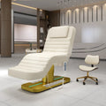 Union Win Adjustable Foldable Milking Chair Electric Cosmetic Table Luxury Portable Facial Tattoo Beauty Table ElectricLash Bed