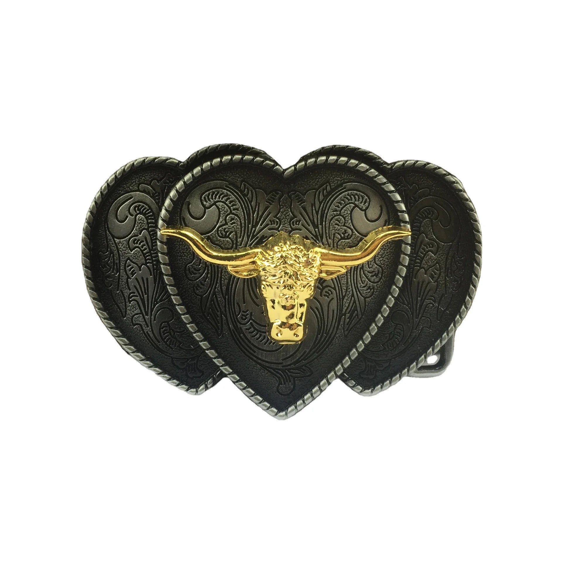 Yiwu Factory Directly OEM 40mm Western Belt Buckle Cowboy Custom Belt Buckles Manufacturer