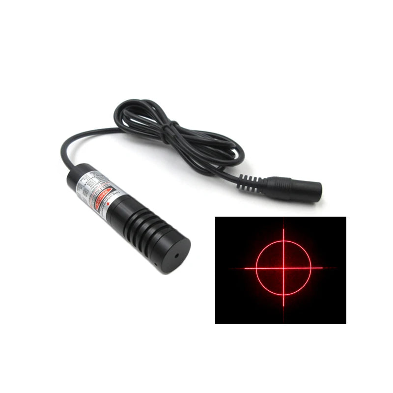 Red Laser Crosshair Circle DOE Laser Module for Bullseye Positioning