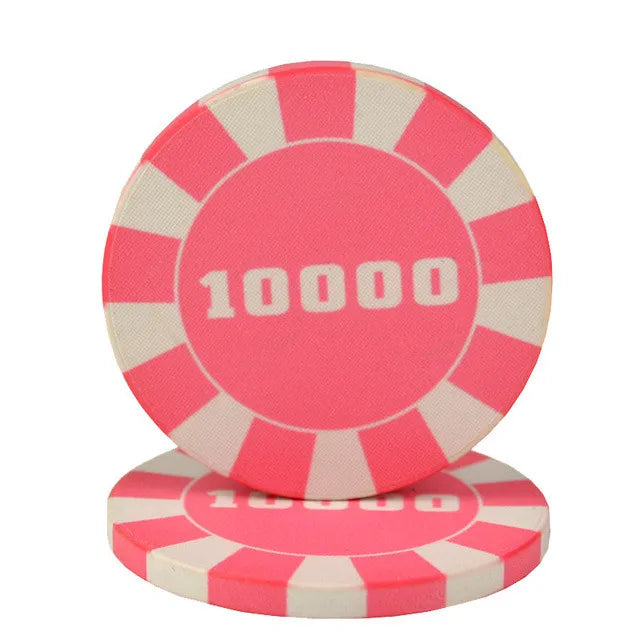 OEM Custom 10g Ceramic Poker Chips for Casino for Poker Match Club Unique Design Custom Ceramic Chip Spot