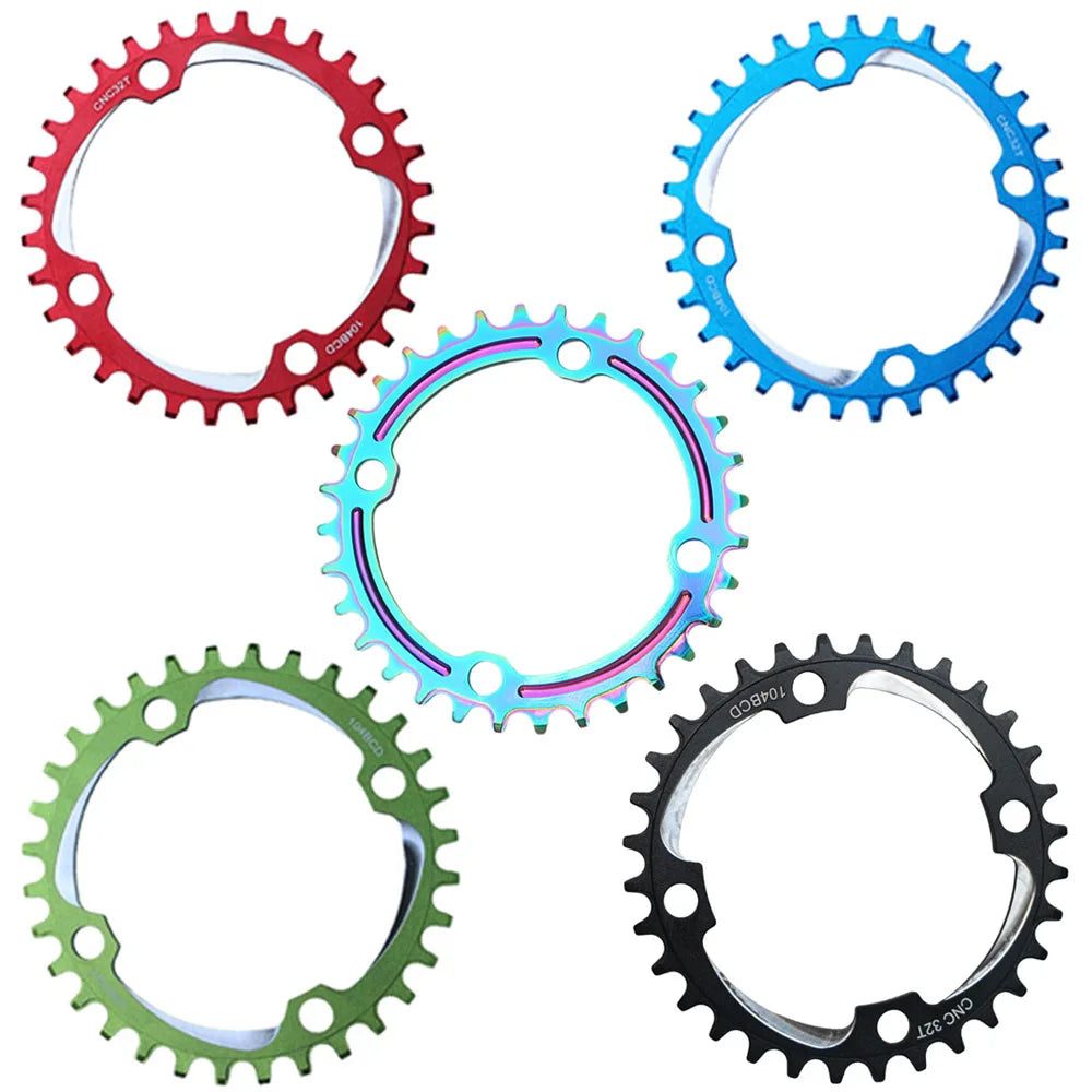 Mountain Bike Chain Wheel Positive and Negative Chain Wheel 32T 34T 36T  104BCD Elliptical Chain Wheels