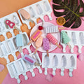 Various styles Christmas tree diamond drop love Ice cream Popsicle jelly Chocolates Resin Mold Silicone 3D Mould