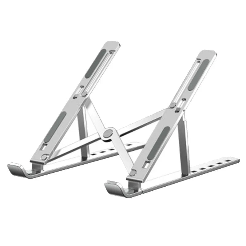 Laptop Holder Riser Computer Stand Adjustable Aluminum Foldable Portable Notebook Storage Stand