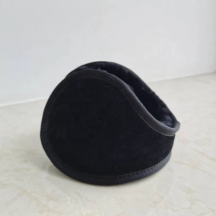 Real Wool Earmuffs for Winter Soft Cozy Sheepskin Fur Ear Warmer Fluffy Fleece Ear Covers for Outdoor Head Men and Women