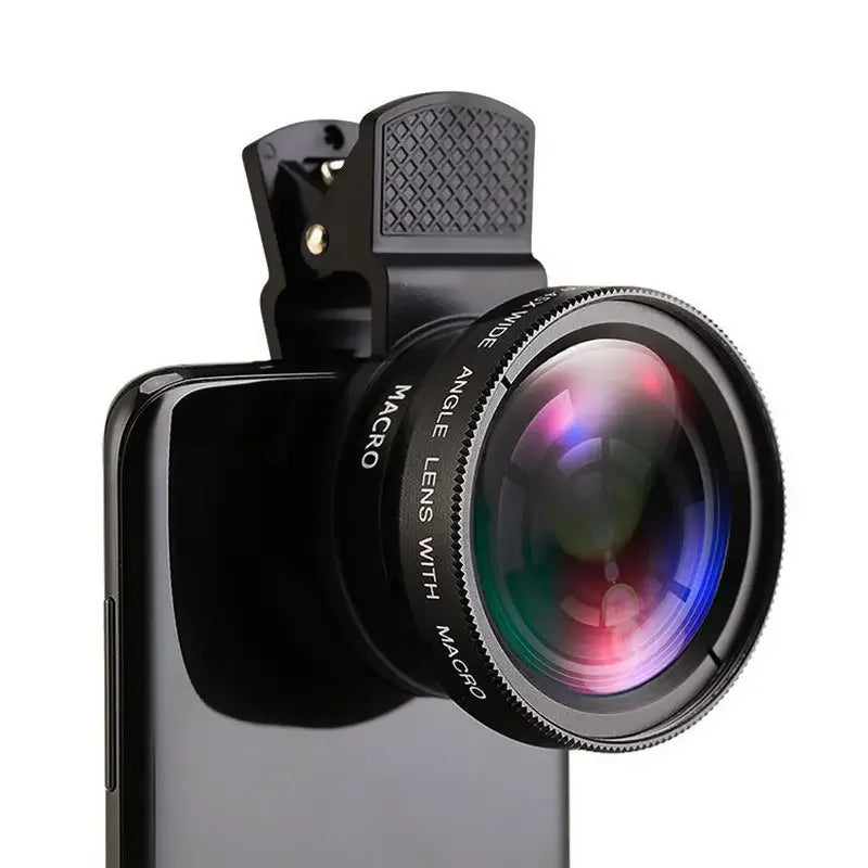 0.45x Super Wide-angle Macro Lens Mobile Phone SLR External Camera Fisheye Lens for Phone