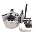 Vertical Lathe Hydraulic Chuck JSMMM Brand 4" 63" Hardened Steel Closed-center 3-jaw Automatic Centering Power Chuck for CNC