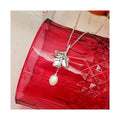 Fast Delivery S925 Sterling Silver Necklace Women's Freshwater Pearl Pendant Collarbone Jewelry for Women Necklace