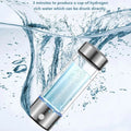 YenvQee 450ML Ordinary Electrolytic Sheet Glass + ABS 3W USB Powered Desktop Hydrogen Water Generator