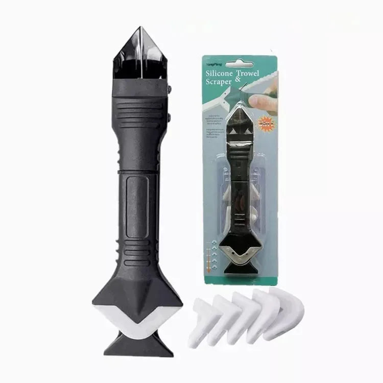 Factory Outlet Popular Professional Caulk Tool Kit 3 in 1 Sealant Scraper and Trowel Silicone Sealant Finishing Tool