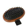 Factory Wholesale Custom Logo Wooden Pet Massage Shower Brush Cat Dog Washing Bath Brush