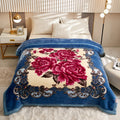 Super Soft Dyed Raschel Blanket Modern Solid Color Design  Cheap 100 Polyester Blanket for Winter