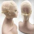 Transparent Lace Full Lace Adjustable Wig Cap Without Stretch in the Middle S/M/L Sizes All in Stock