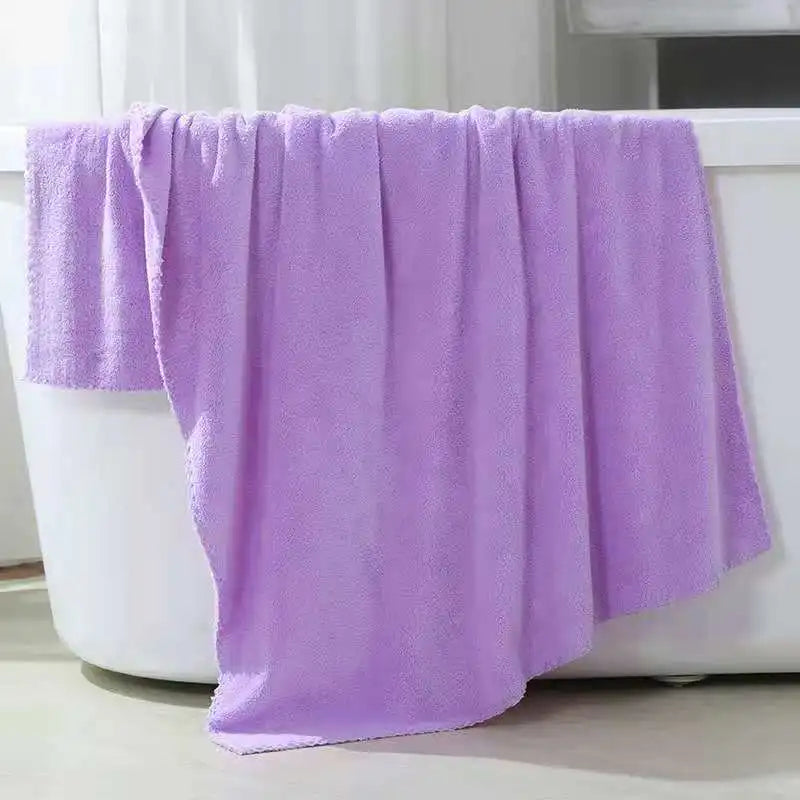 Thickened Coral Velvet Man Woman Microfiber Bath Towel Face Towel Soft Shower Towel