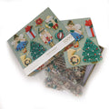 Personalized Christmas Theme 1000 Piece Custom Educational Paper Jigsaw Puzzle DIY Toy for Adults