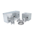 Metal Prototype Light Aluminum case with Golden Color Anodized Cnc Machining Metal Spare Parts Oem Service