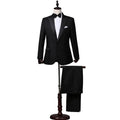 2024 Men's Performance Breathable Business Suit Graduation Season Two-Piece Photo Group Dress Set