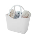 Portable Plastic  Storage Basket with Handle for College Dorm Room Bathroom Kitchen or Camp