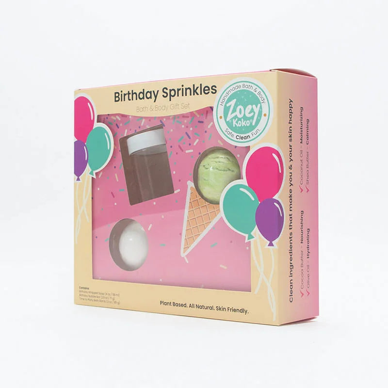 Custom Cut-out Window Packaging Full Color Printed Paper Gift Box Cardboard Soap Box with Clear Window