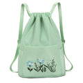Wholesale Dry and Wet Separation Sport Drawstring Bag New Short Distance Fitness Sports Backpack with Embroidered Travel  Bag