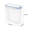 Plastic Cereal Storage Containers  Food Grade and BPA Free Practical Cereal Dispenser Ideal for Cornflakes Flour Storage