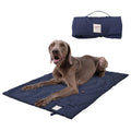 Large Size Solid Dog Bed Blanket Water Resistant Portable Crate Pad for Outdoor Camping Travel Solid Pet Mats Pads for Dogs