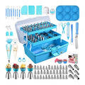 236pcs Cake Baking Decorating Accessories Tool Set Storage Box Cake Decorating Supplies Tools Kit