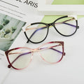 Hot Selling Cat Eye Fashion Wholesale Anti Blue Light Blocking Glasses Gaming Computer Eyeglasses Frames