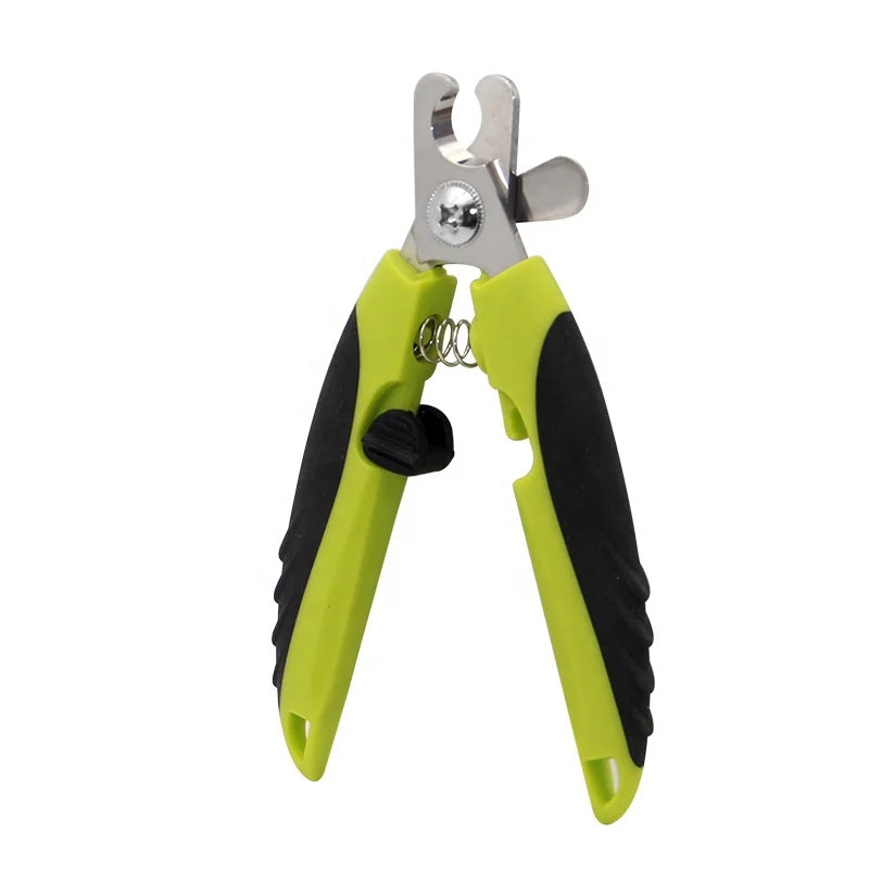 Low MOQ Safety Stainless Steel Cat Pet Dog Nail Cutter Clippers for Large Breed