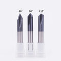 CNC 120 60 90degree Carbide Endmills Chamfer End Mill