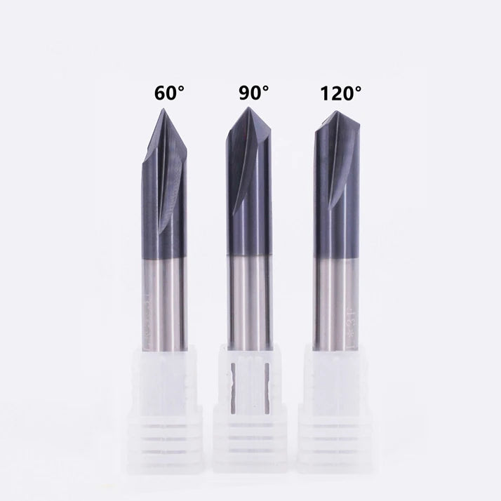 CNC 120 60 90degree Carbide Endmills Chamfer End Mill