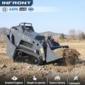 Free Shipping 13.5 hp 23hp 25 hp Gasoline Engine China MINI Skid Steer Loader