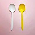 Biodegradable Disposable Cornstarch PSM Cutlery Set Eco-Friendly Plastic Spoon for Parties