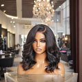 13x4 13x6 HD Lace Loose Body Wave Wig Blunt Cut Short Bob Wigs Human Hair Lace Front Wig Mink Brazilian Hair Vendor