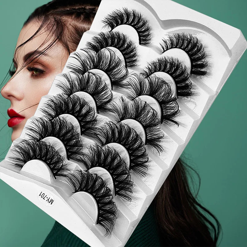 20mm Thick Full Fluffy  Strip Lashes Full Strip Eyelash Vendor's Premium Fluffy  Eyelash Product