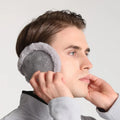 Soft Plush Thickening Ear Warmer Women Men Cold Proof Fashion Winter Earmuffs Solid Color Earflap Outdoors Protection Ear-Muffs