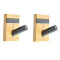 Hat Hook Top Selling Products Heavy Duty Adhesive Hanging Hook Towel Clothes Wall Mount Black Bathrooms Shower Door Hooks