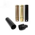 Outdoor Aluminium Waterproof Pill Fob Match Case Battery Capsule Tube Holder Dry Box Medicine Storage Container Seal Bottle