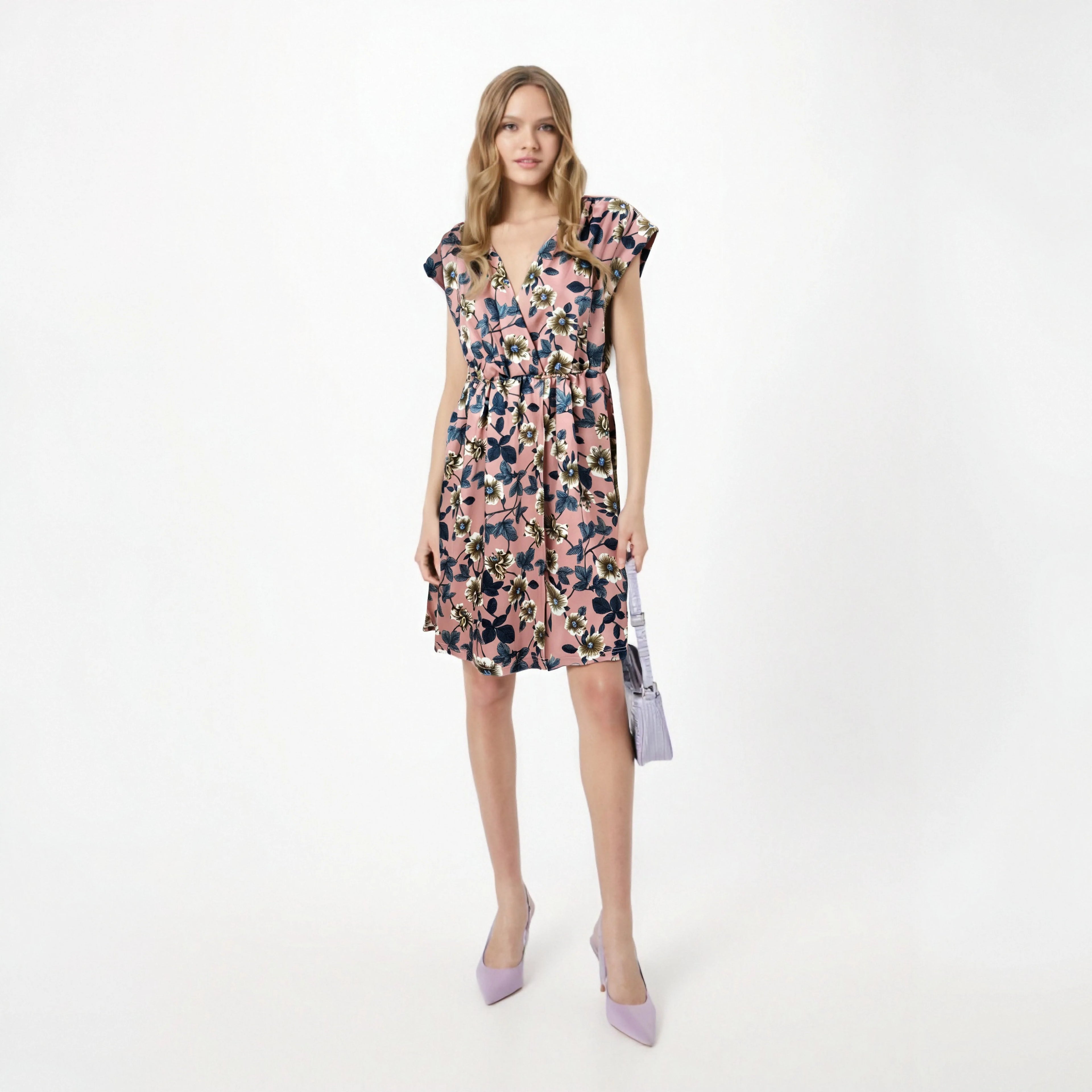 For Zimmermann Style Midi-Length Evening Dresses Elegant Simple Luncheon Dresses Vintage Exquisite Printing Natural Eco-Friendly