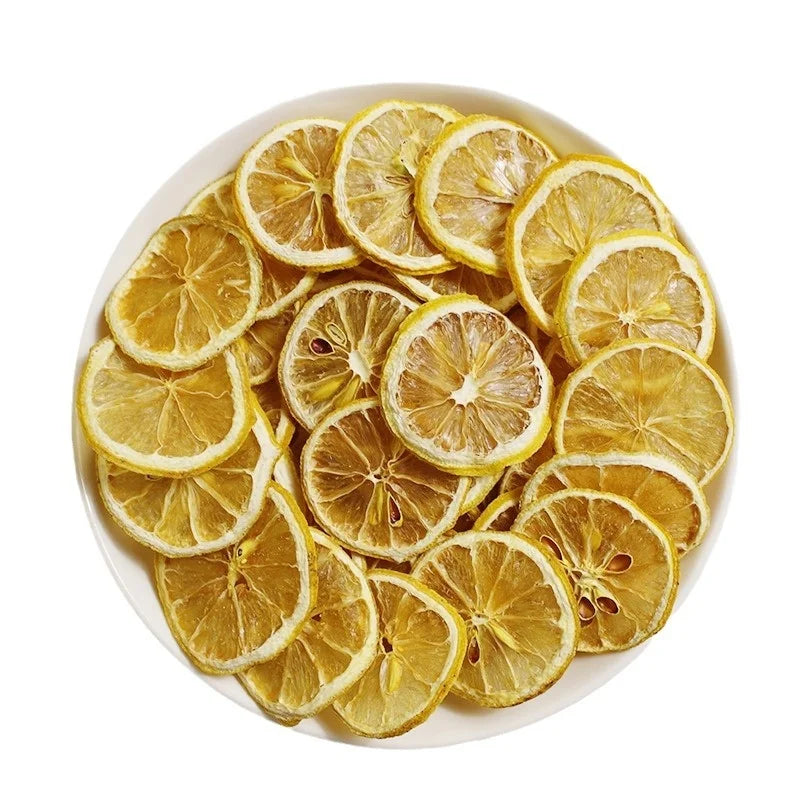 MD13 Huang Ning Meng Chinese Dried Yellow Lemon Slice Fruit Tea Dry Lemon