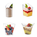 Hot Sale Transparent Disposable Plastic Dessert Mousse Cup for Pudding Ice Cream Cake Baking Tools Cake Preparation