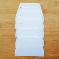 Baking Tools Plastic Scraper Small Trapezoidal Scraper Cream Cake Spatula Facet Cutter Baking Scraper