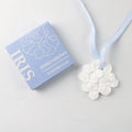 Factory Direct Hot Selling Stocked Ceramic Hydrangea Flower Hanging Scented Aroma Plaster Home Porcelain Fragrance Oil Diffuser