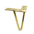 H15cm Coxing Golden Sofa Leg Modern Luxury Design Furniture Feet Decorative Metal Furniture Legs