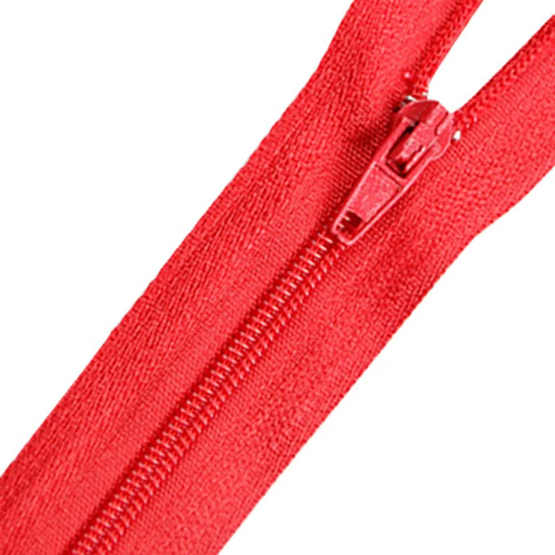 High Quality Custom 5# Water-drop Slider Lace Mesh Tape Invisible Nylon Zipper for Activewear Swimwear Baby Clothing Accessories